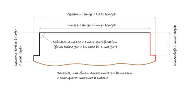 Fenstersims Holz innen – Bild 6